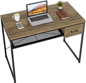 AOOU 42" Writing Computer Desk Study Gaming PC Table Workstation Home Office - Picture 1 of 7
