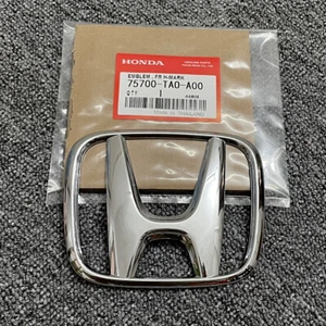 Emblema de parrilla delantera compatible con 05-17 Accord 08-11Civic 15-17 FiT05-11CRV 75700-S9A-G00 - Imagen 1 de 6