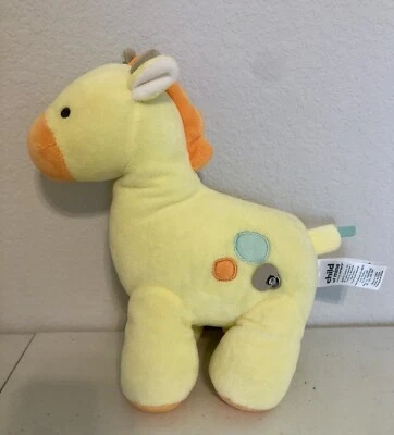 Pelúcia Carters Child of Mine girafa amarelo laranja 2015 SOM NÃO FUNCIONANDO - Imagem 1 de 4