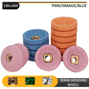 10Pcs 30mm Grinding Wheel Cup Metal Surface Polishing For Air Micro Grinder - Picture 1 of 14