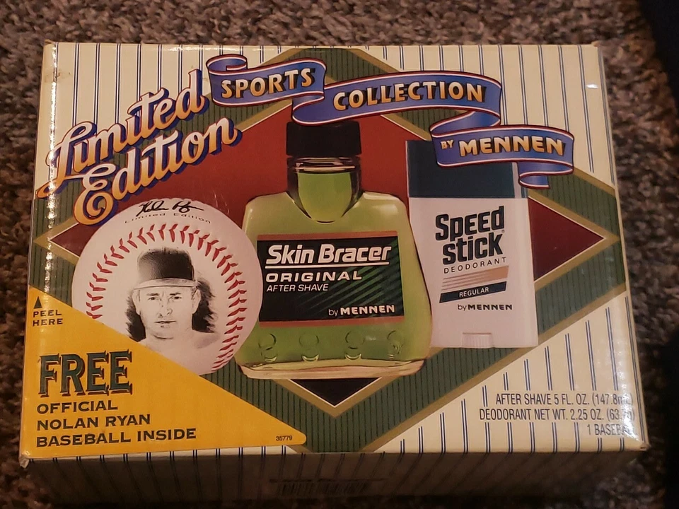 Nolan Ryan Baseball by Mennen Limited Edition Sports Collection