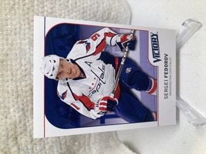 2009 Upper Deck Victory Hockey #198 Sergei Fedorov  Washington Capitals