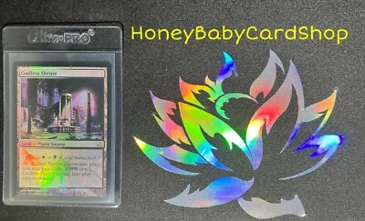 MTG Guildpact 2006 Godless Shrine Foil NM Card English GPT Rare - Image 1 of 3