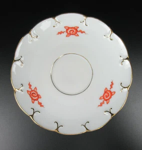 Meissen Porzellan Untertasse Handbemalt Goldrand Porcelain Saucer 17cm - Bild 1 von 4