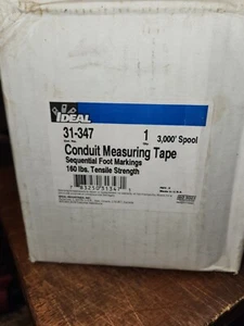NEW OPEN BOX Ideal 31-347 Conduit Measuring Tape SHIPS FREE - Picture 1 of 5