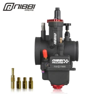 NIBBI Racing Carburetor PWK 30mm w/ Carb Jets For HONDA 200-250cc Motorcycle ATV - Picture 1 of 9