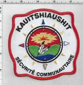 Kauitshiaushit Securite Communautaire (Quebec, Canada - Tribal) 1st Issue Patch - Picture 1 of 1