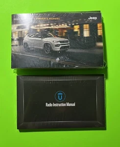 2023 Jeep COMPASS Owners Manual Set w/ UConnect & Pouch *OEM*. NEW! - Picture 1 of 5