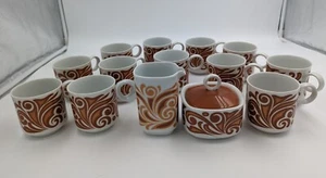 Montgomery Ward Style House 14 PC W/Sugar & Creamer Fine China Flair Japan - Picture 1 of 7