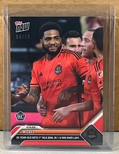2023 TOPPS NOW MLS #135 MICAEL HOUSTON DYNAMO FC ROOKIE Red Parallel 4/10