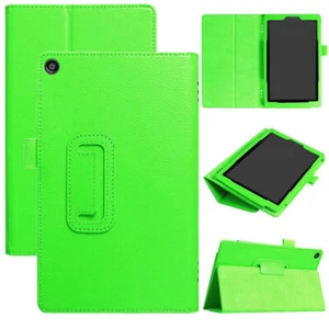 Tablet Case For Amazon fire HD 10/10 Plus 2021 Leather Cover Protective PU Stand - Picture 1 of 22