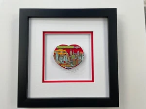 John Suchy 3D Artwork  " Feel The Beat ! " Signed - Friend of James Rizzi - Picture 1 of 2