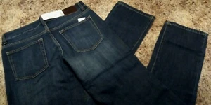 Men's Sonoma Straight Fit Straight Leg Opening Cotton Blue Jeans 30x32 - Picture 1 of 24