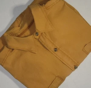 THE TERRITORY AHEAD MEN'S SHIRT, Sz L, Orange, Long Sleeve, Button Up, Solid - Bild 1 von 15