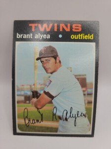1971 Topps #449 Brant Alyea Minnesota Twins EX-MT 