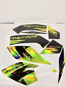 2022 YAMAHA RAPTOR 700R SE full graphics kit THICK AND HIGH GLOSS - Bild 1 von 4
