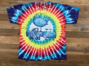 Camisa Grande Gildan Woodstock 1999 Roma Nueva York Tie Dye Concert Tour - Imagen 1 de 9