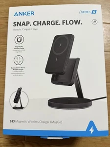 Chargeur magnétique sans fil Anker633 MagGo du Japon - Photo 1 sur 8
