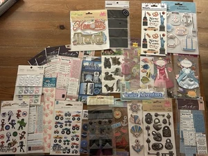 27 Sealed Sticker Sheet Lot, Various Brands - Picture 1 of 7