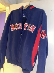 Chaqueta Dugout BOSTON RED SOX Majestic MLB Béisbol Auténtica Base Térmica 2009 XL - Imagen 1 de 9