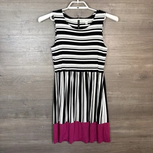 Kenar Damen Gr. Medium ärmelloses Strickkleid gestreift Color Block - Bild 1 von 9