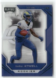 2021 Panini Chronicles Playoff Momentum Rookies Tutu Atwell Rookie Rookie Los - Picture 1 of 2