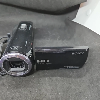 Sony Handycam HDR-CX380 Camcorder Built-In 16GB/USB Cable - TESTED - Image 1 of 4