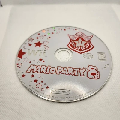 Mario Party 8 (Nintendo Wii, 2007) Disc ONLY Tested & Works - Image 1 of 2