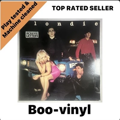 Blondie Plastic Letters Vinyl LP Chrysalis US Issue 1978 Original  VG+ / EX - Image 1 of 4