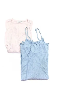 Feel The Piece Bella Dahl Womens Racerback Tank Top Pink Size XS/S Lot 2 - Picture 1 of 3