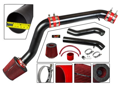 RTunes V2 1992-1995 Civic /1993-1997 Del Sol Cold Air Intake Racing Kit+Filter - Image 1 of 4