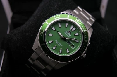 Rare Orient Mako Green Dial 21 jewels Mens Watch Serviced - Excellent Condition. - Image 1 of 4