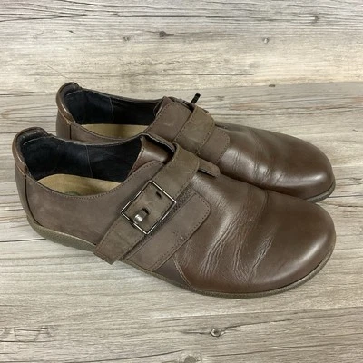 Zapatos Mocasines Naot Mujer Marrón Tane Correa Cuero 40 9 Hebilla Sin Cordones Foto 1 de 4