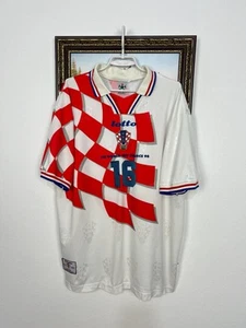 Croatia football shirt 1998 Soccer World Cup #16 Kozniku Player Issue Jersey 2XL - Picture 1 of 18