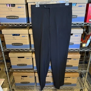 SMITTY Football Referee Pants Black SIZE 33 X 32 Stretch Waist BF - Picture 1 of 6