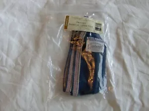 LONGABERGER AMERICAN LITTLE STAR BASKET FABRIC LINER ONLY Indigo New in Pkg - Picture 1 of 4
