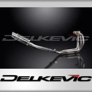 Yamaha YZF600R Foxeye 1995-1996 Complete Exhaust 4-1 8" Round Carbon Muffler - Bild 1 von 4
