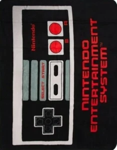 "NES Nintendo Controller 8 Bit Vliesdecke Stil Retro 50"" x 60" - Bild 1 von 1
