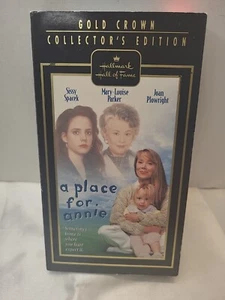 A Place For Annie Hallmark Gold Crown Collector's Edition VHS Sissy Spacek - Imagen 1 de 7