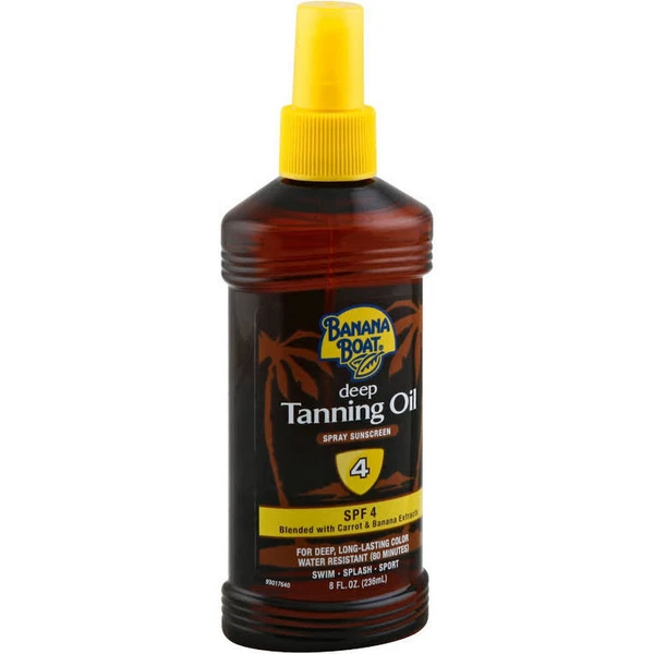 Banana Boat 10025 SPF 4 Deep Tanning Oil Spray - 8oz