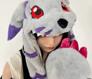 Digimon Adventure Gabumon Original Plush Hat - Picture 1 of 4