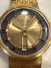 Rare Lucien Piccard Seashark  Luccard Automatic Watch ( Gold Plate ) . 