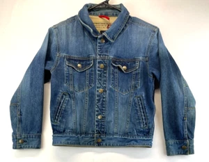 GAP Kids Jean Jacket - Youth Medium - Blue - Distressed Denim (2574) - Picture 1 of 16