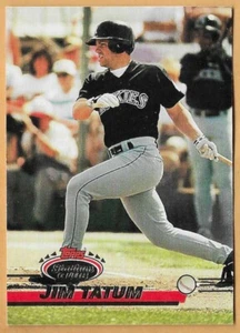 Jim Tatum Colorado Rockies #730 - Topps Stadium Club NM-MT 1993 - Bild 1 von 2