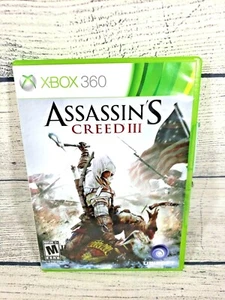 Xbox 360 Assassins Creed 3- Complete Game Ubisoft - Picture 1 of 6