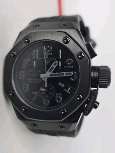 Swiss Legend Men's Trimix Quartz Chronograph Watch Black 44mm - Picture 1 of 6