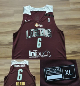 Jalyen Hoard #6 Texas Legends Nike Trikot G-League Game Used Issue weinrot Herren XL - Bild 1 von 11