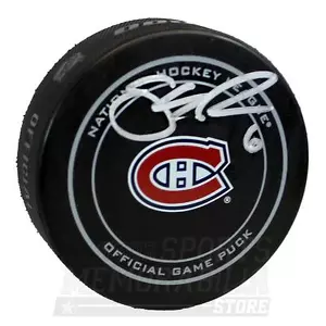 Shea Weber Montreal Canadiens Signed Autographed Canadiens Official Game Puck - Picture 1 of 2