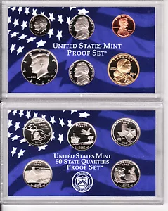 2004 S United States 10 Coin Proof Set - Picture 1 of 12