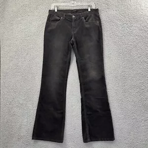 Vintage Express Flare Corduroy Pants Y2K Low Rise Retro Festival Boho W 6 x 32 - Picture 1 of 8